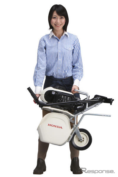 ホンダ、ガスパワー耕うん機を発売…家庭用カセットガス