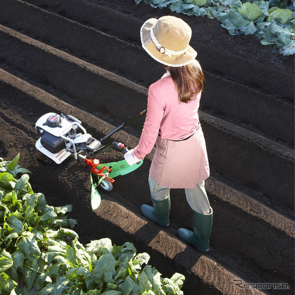 ホンダ、ガスパワー耕うん機を発売…家庭用カセットガス