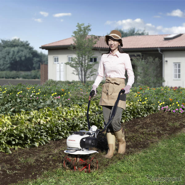 ホンダ、ガスパワー耕うん機を発売…家庭用カセットガス