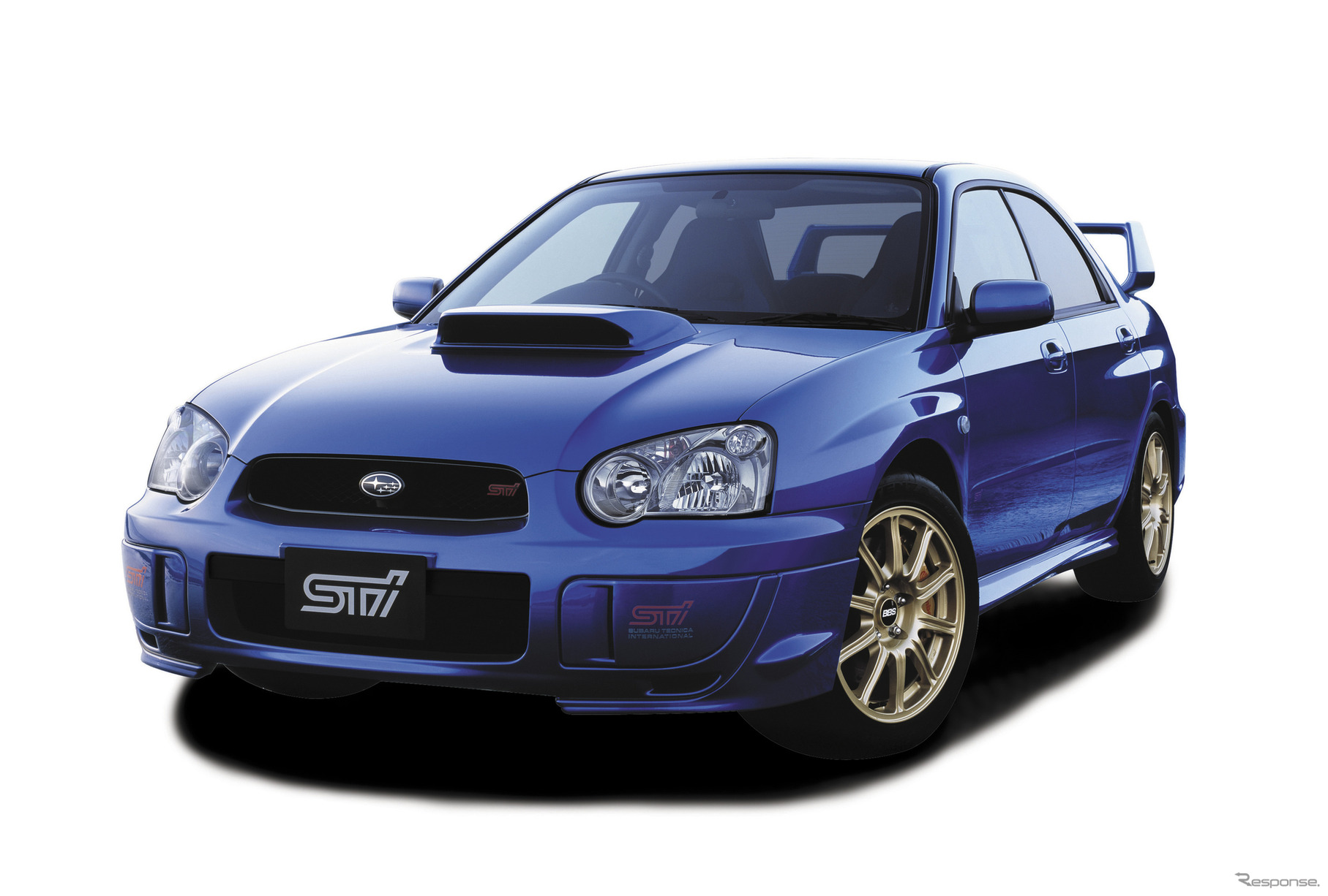 スバル インプレッサ セダン WRX STi 2代目 オプション装着車（2004年）