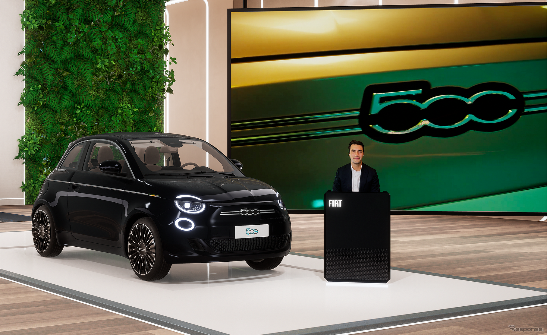 フィアット 500e の「FIATメタバースストア」