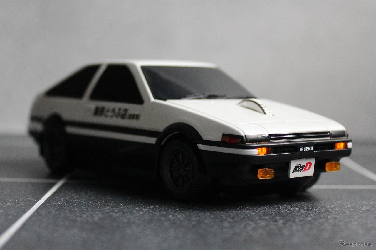 スプリンタートレノ（AE86）型無線マウス「頭文字D」藤原とうふ店（自家用）仕様