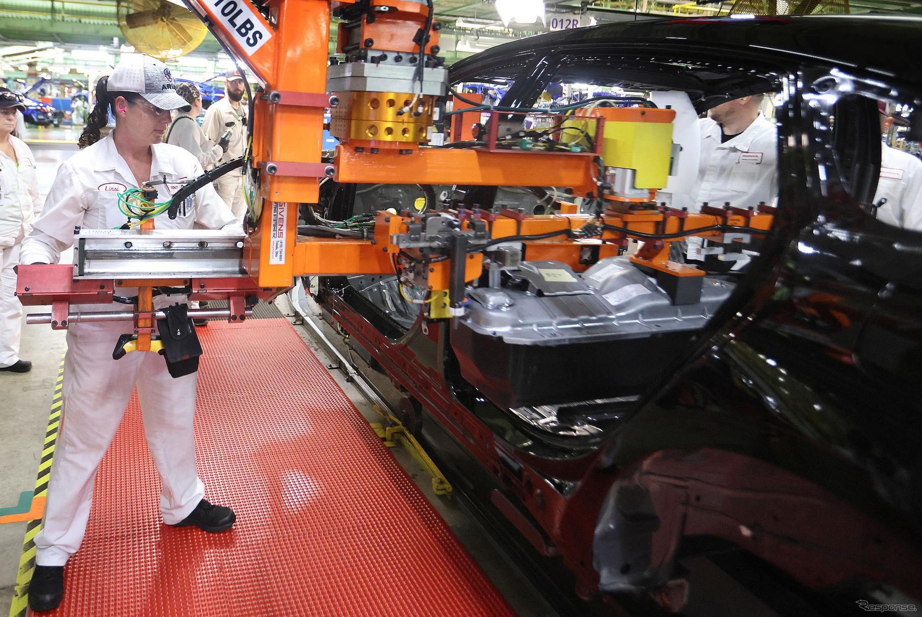 ホンダの米国オハイオ州メアリーズビル工場で生産を開始した新型 アコード