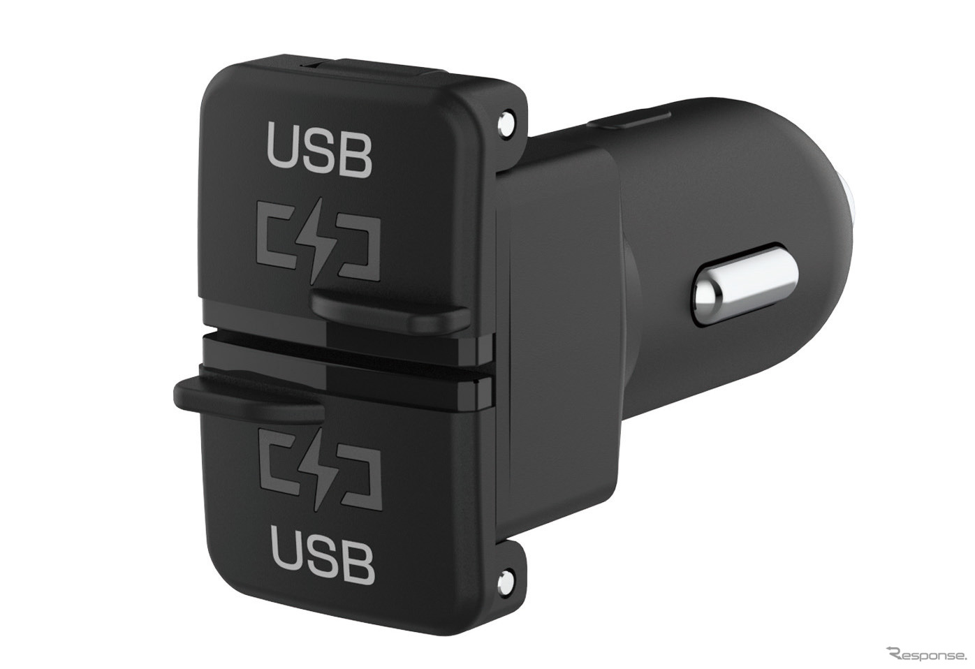 Kashimura・純正風 DC-4.8A USB2ポート 自動判定（DC-048）