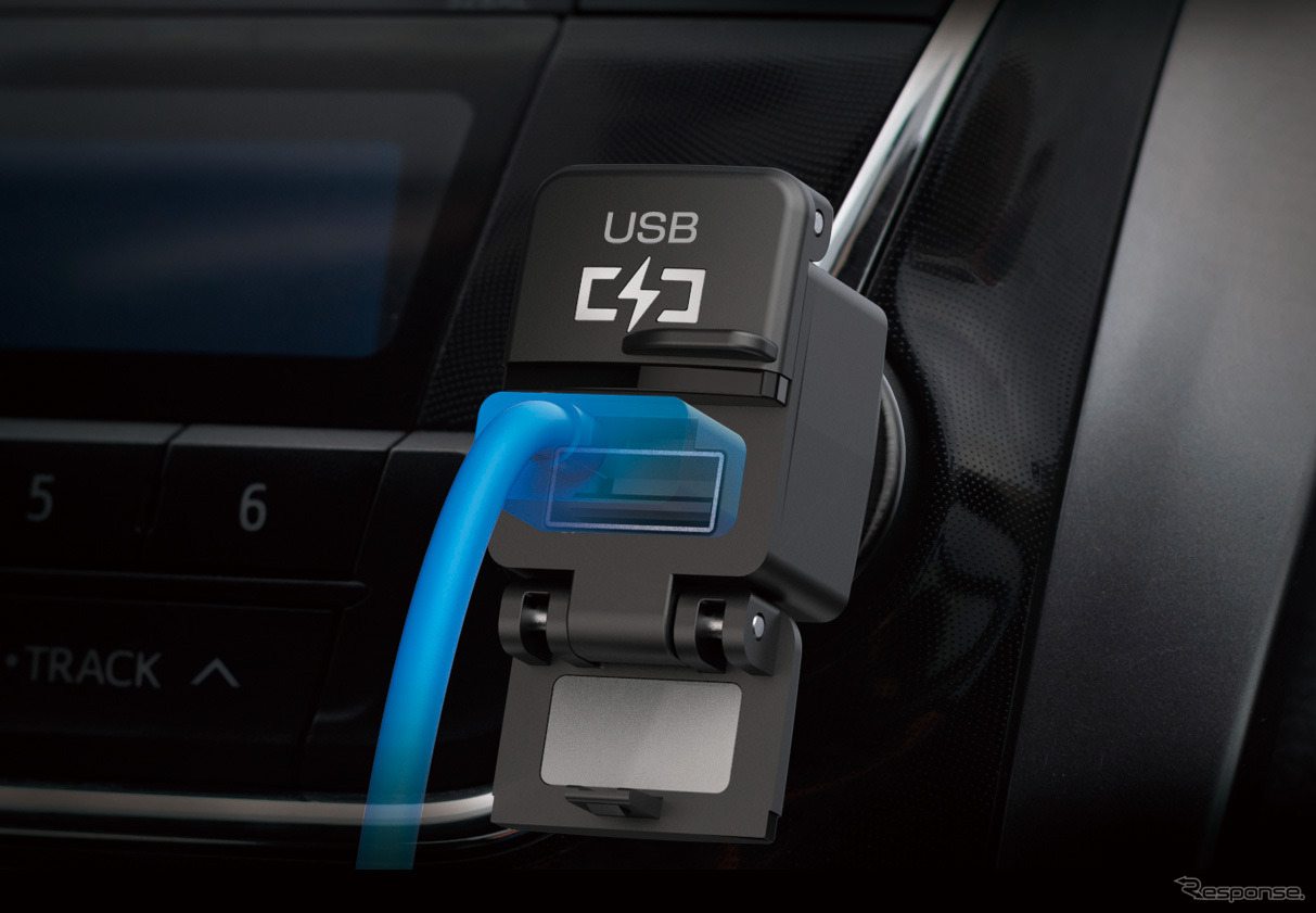 Kashimura・純正風 DC-4.8A USB2ポート 自動判定（DC-048）