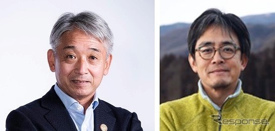 片山右京氏（左）と東知憲氏（右）