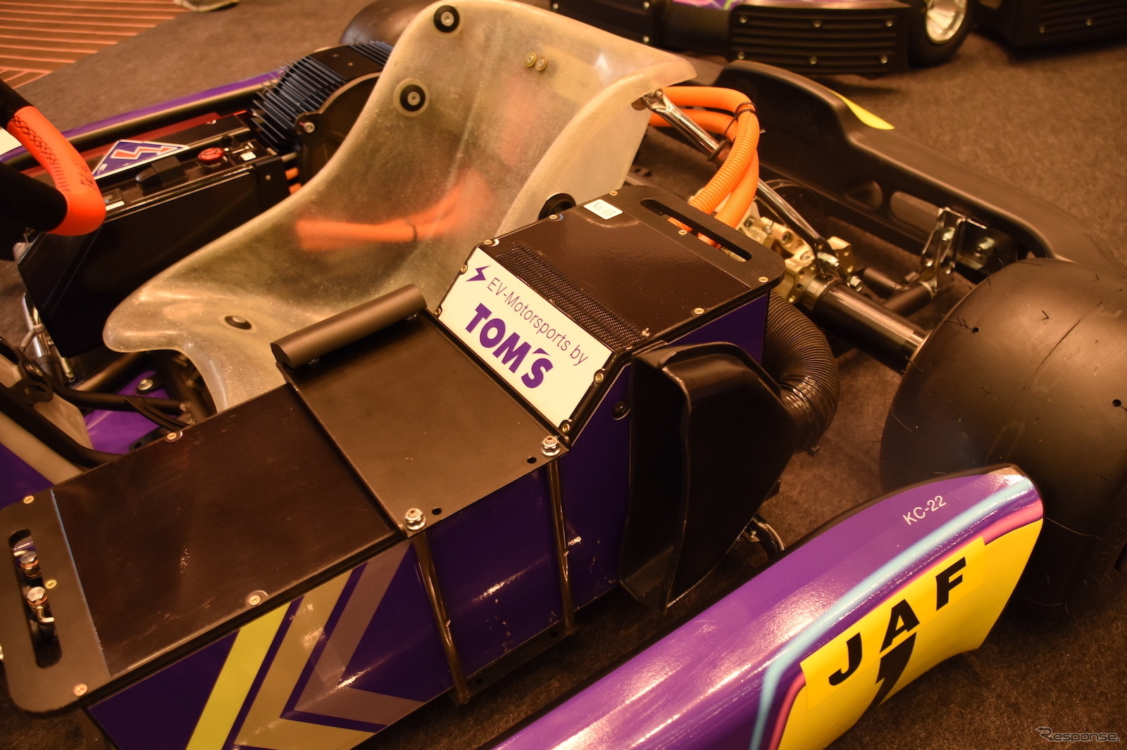 TOM'S EV Kart for Competition