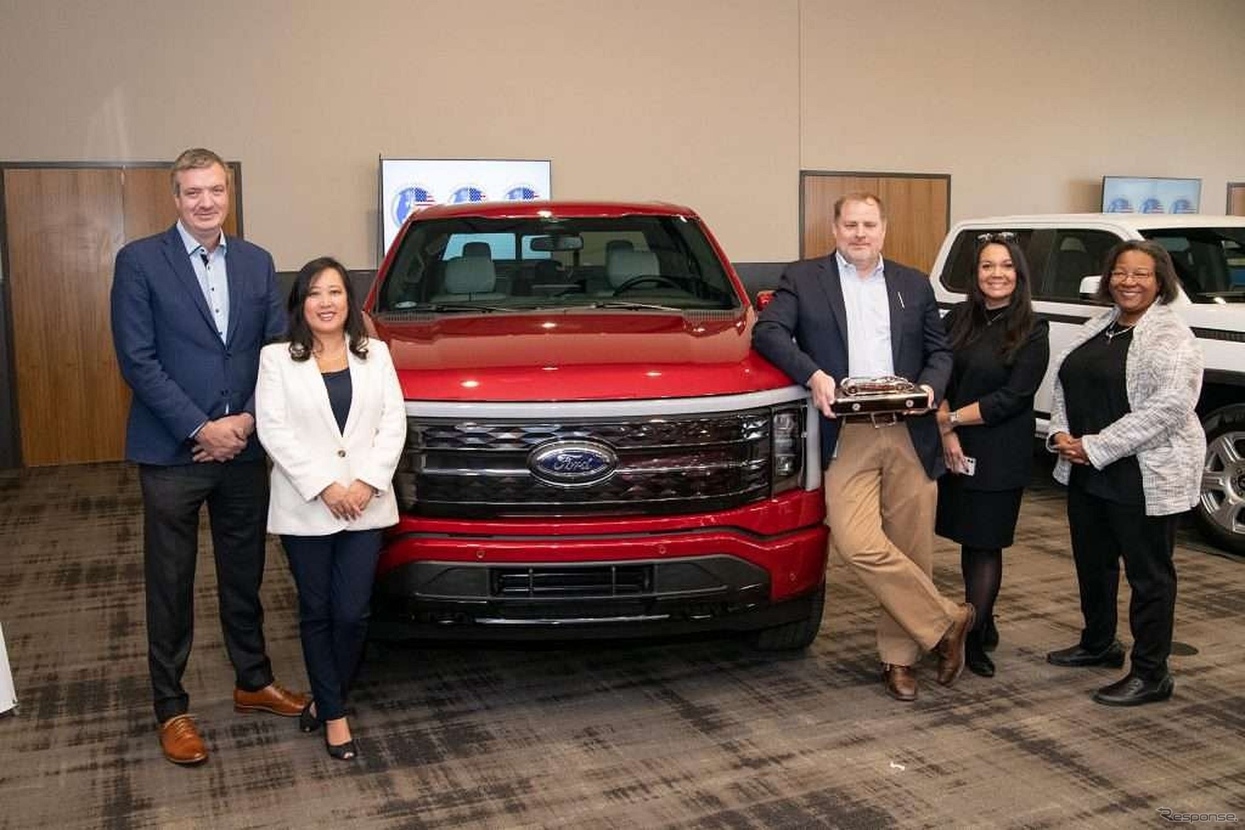 2023北米トラックオブザイヤーを受賞したフォード F-150 ライトニング