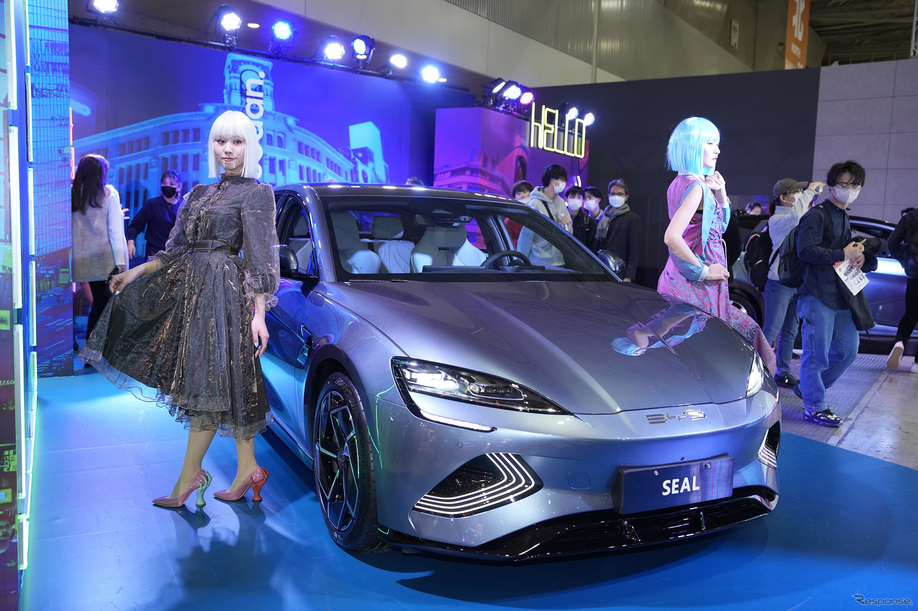 BYD シール（東京オートサロン2023）
