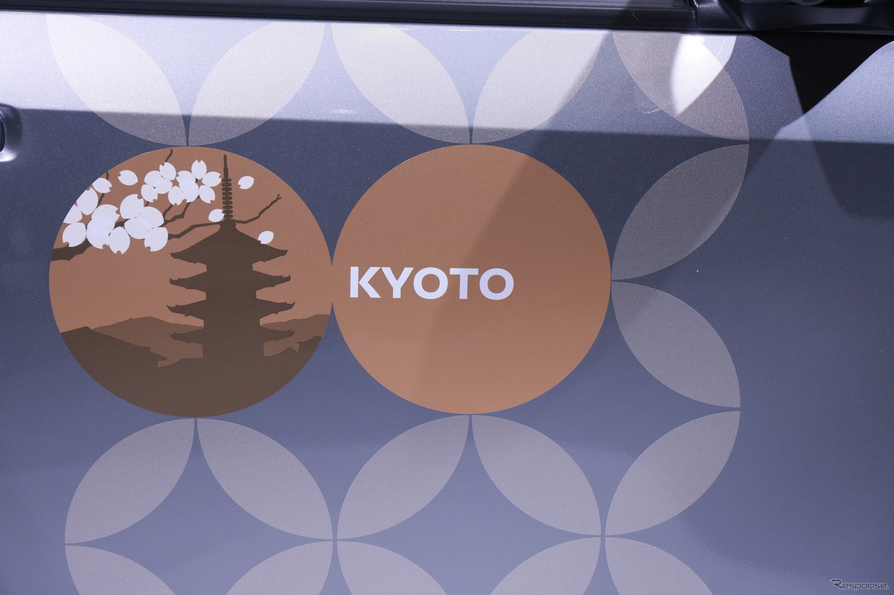 日産 サクラ e-share mobi KYOTO（東京オートサロン2023）