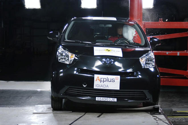 【ユーロNCAP】トヨタ iQ と アベンシス が5つ星