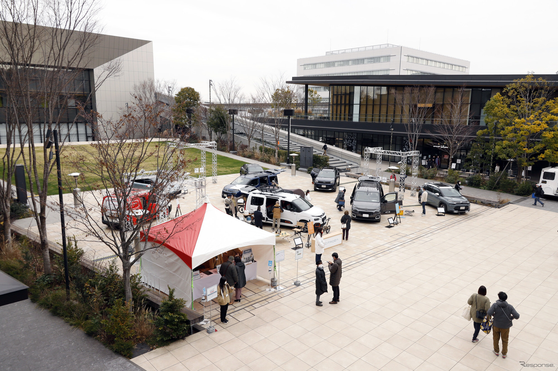 シトロエンの展示イベント（立川グリーンスプリングス）