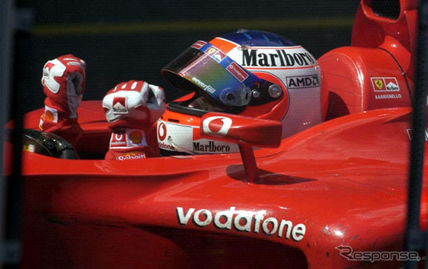 【F1ヨーロッパGPリザルト】バリケロ1位、シューマッハを従えて