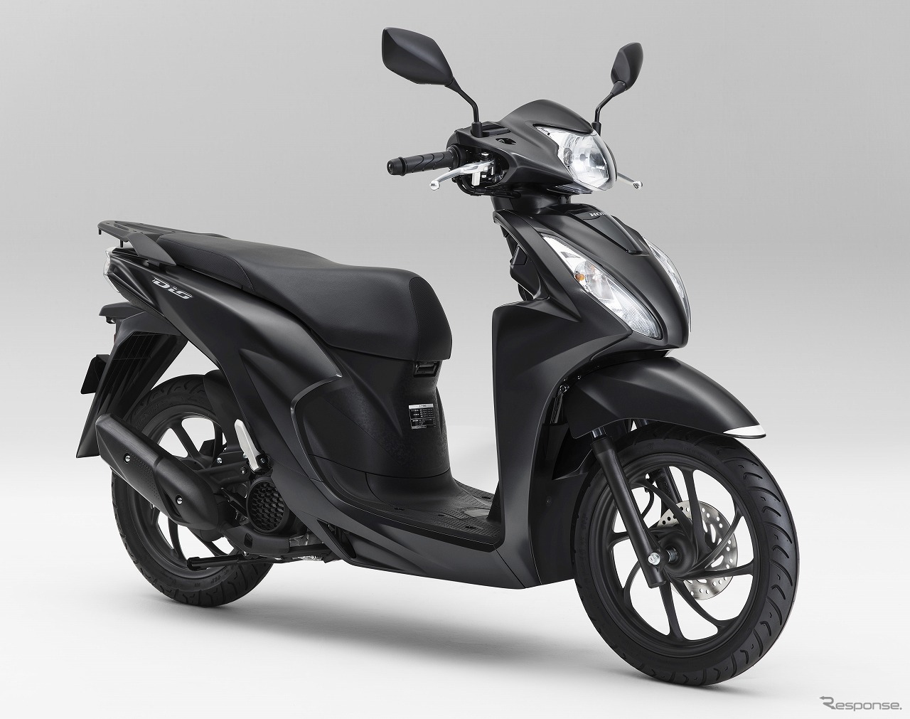 ホンダ ディオ110・ベーシック（マットギャラクシーブラックメタリック）