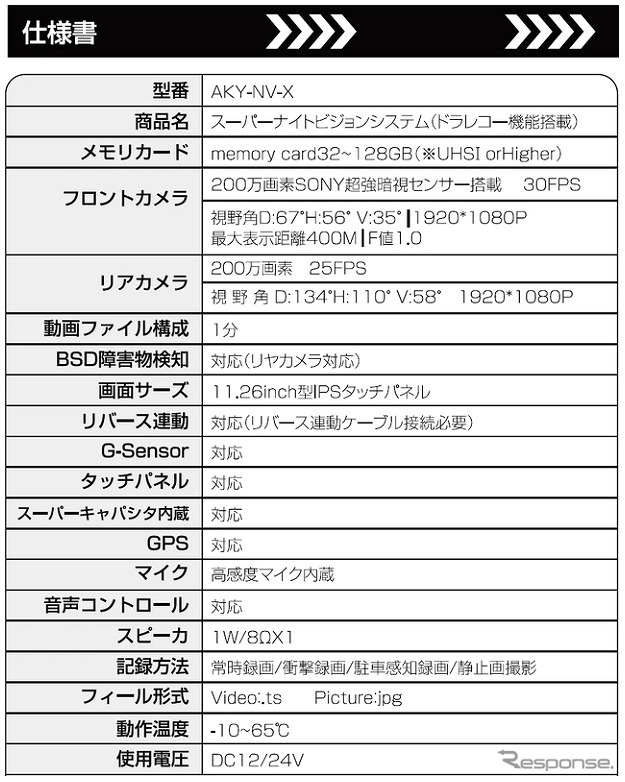 製品仕様