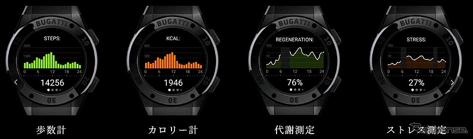 ブガッティセラミックエディションワン（BUGATTI SMARTWATCHES JAPAN）