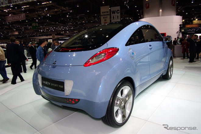 【ジュネーブモーターショー09】三菱 i MiEV SPORT AIR…空気とともに走る