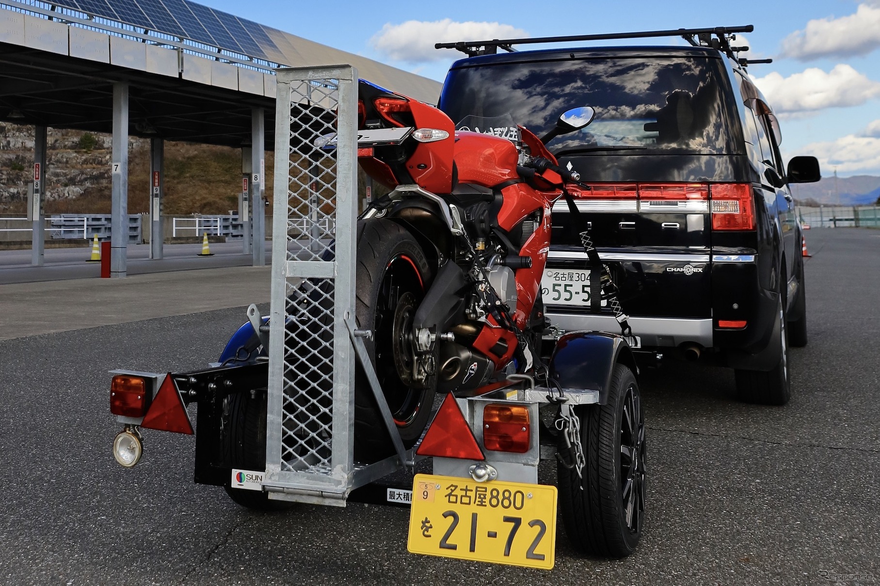 バイク用トレーラー