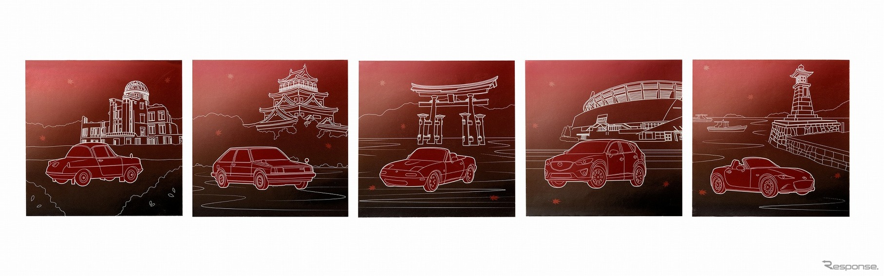 にしき堂×MAZDA 特製饅頭&もみじ詰合せ