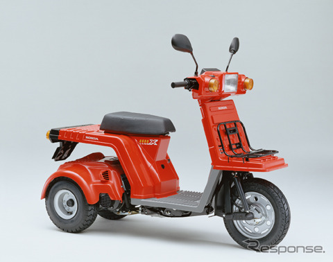 ホンダ、ビジネス用3輪スクーター『ジャイロX』に廉価バージョン追加