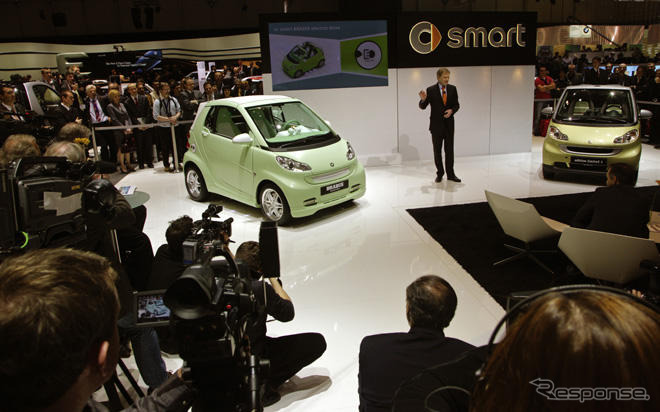 【ジュネーブモーターショー09】スマート フォーツーEV にブラバス仕様