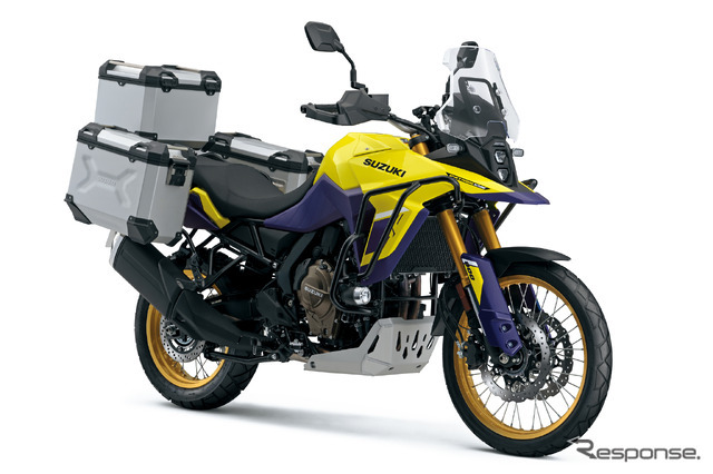 新型スズキV-STROM 800DE（用品装着車）