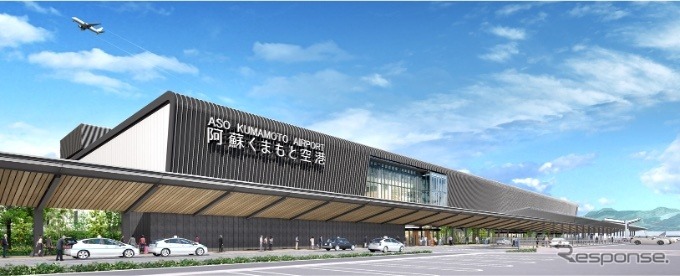 阿蘇くまもと空港新旅客ターミナルビル（完成予想図）