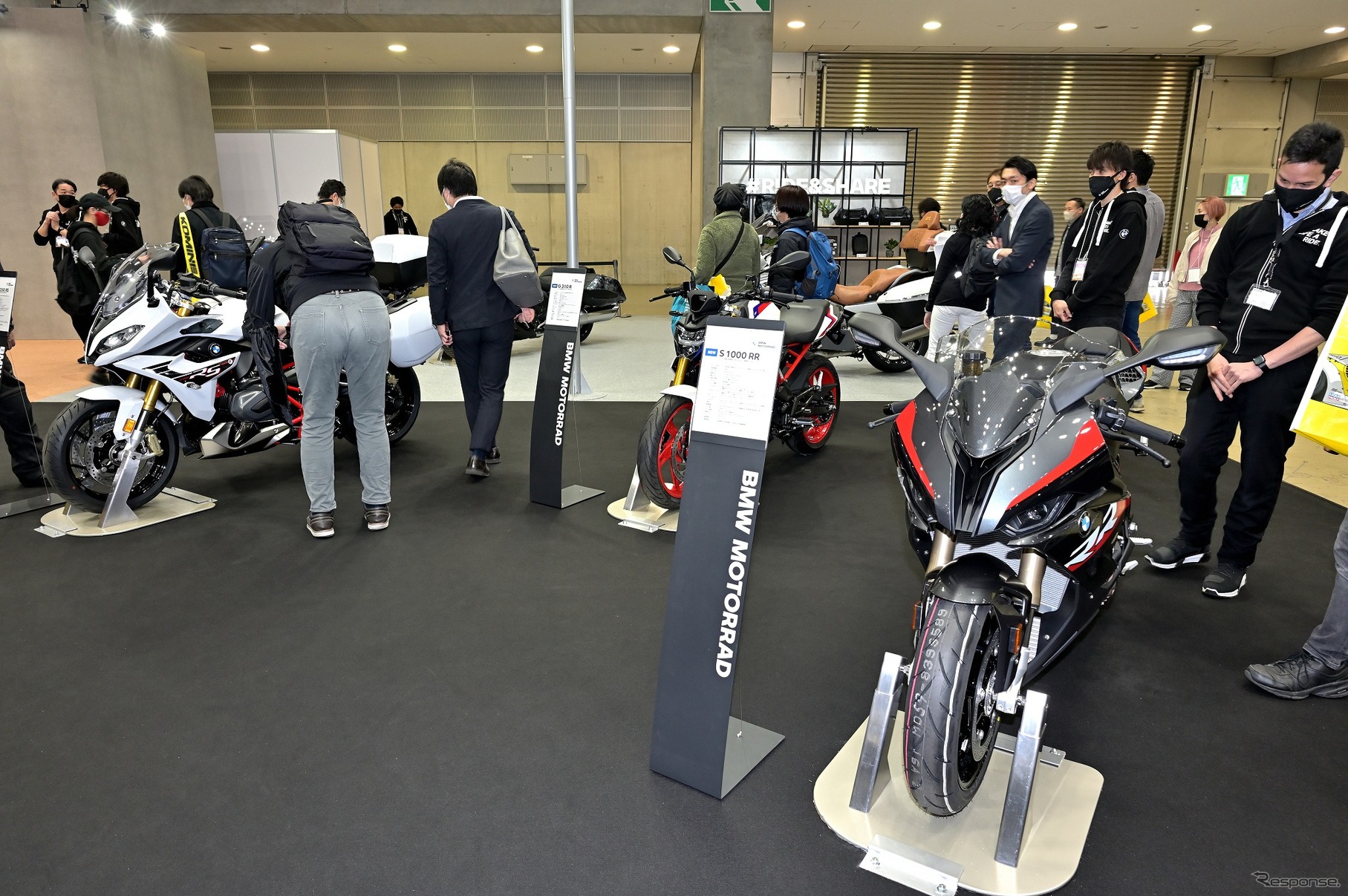 BMWモトラッドブース（東京モーターサイクルショー2022）