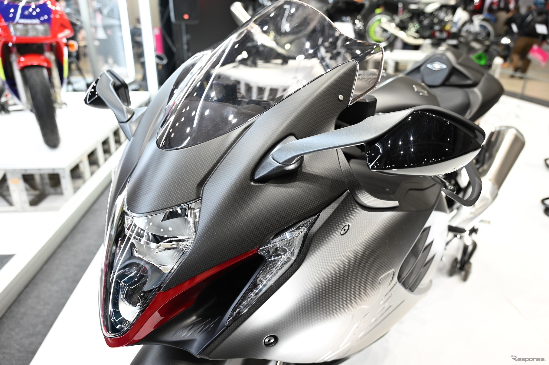 NSMP-01 フルドライカーボンボディ KIT SUZUKI Hayabusa 2021-MODEL（東京モーターサイクルショー2023）