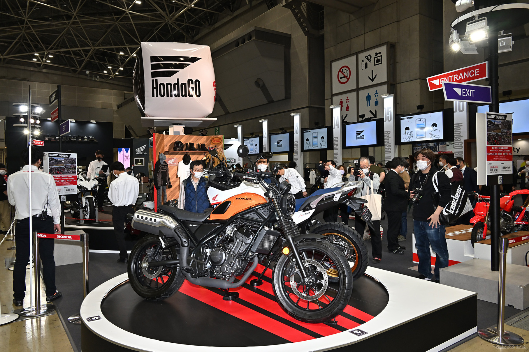 ホンダブース（東京モーターサイクルショー2023）