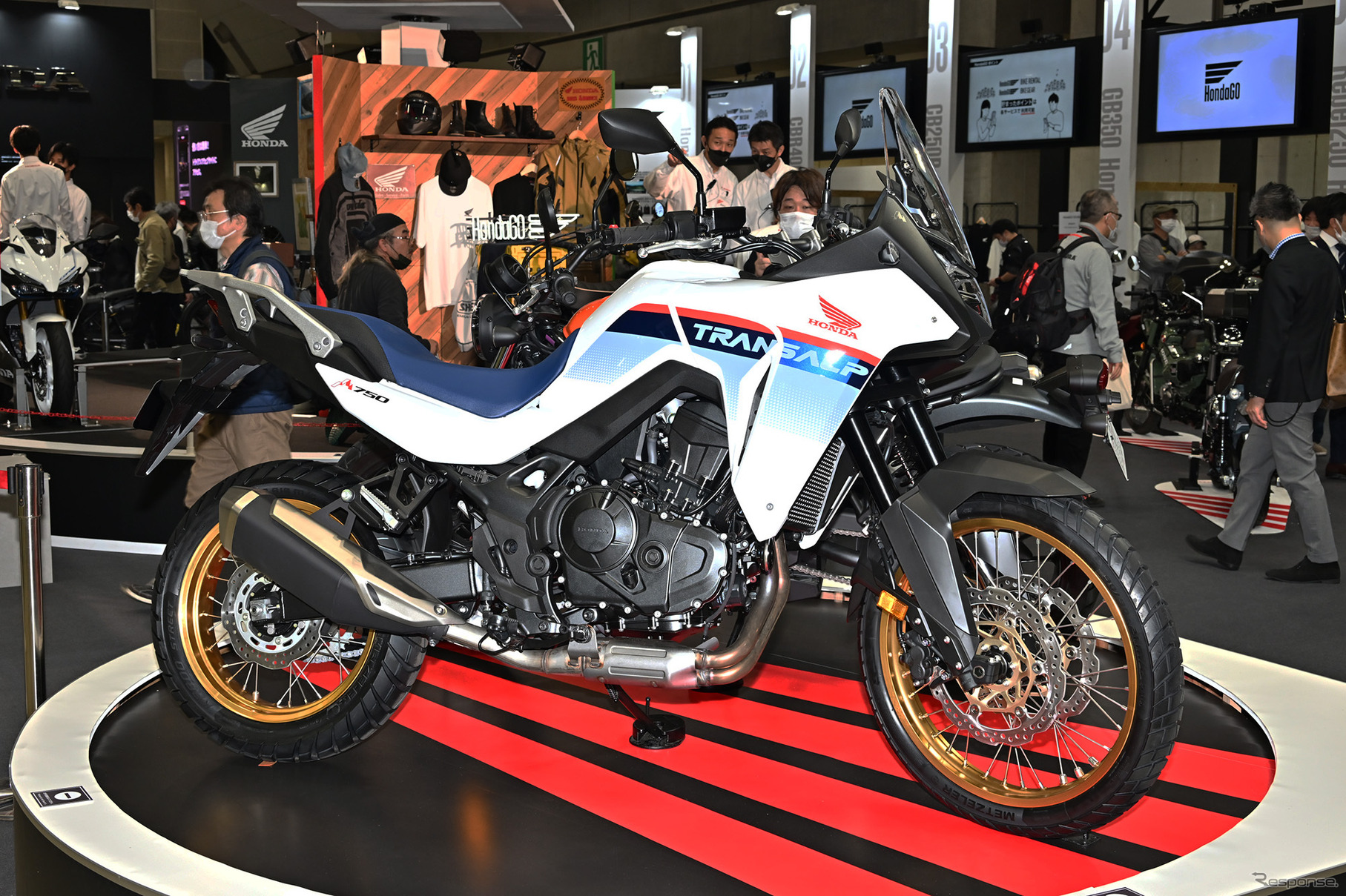 ホンダ XL750トランザルプ（東京モーターサイクルショー2023）