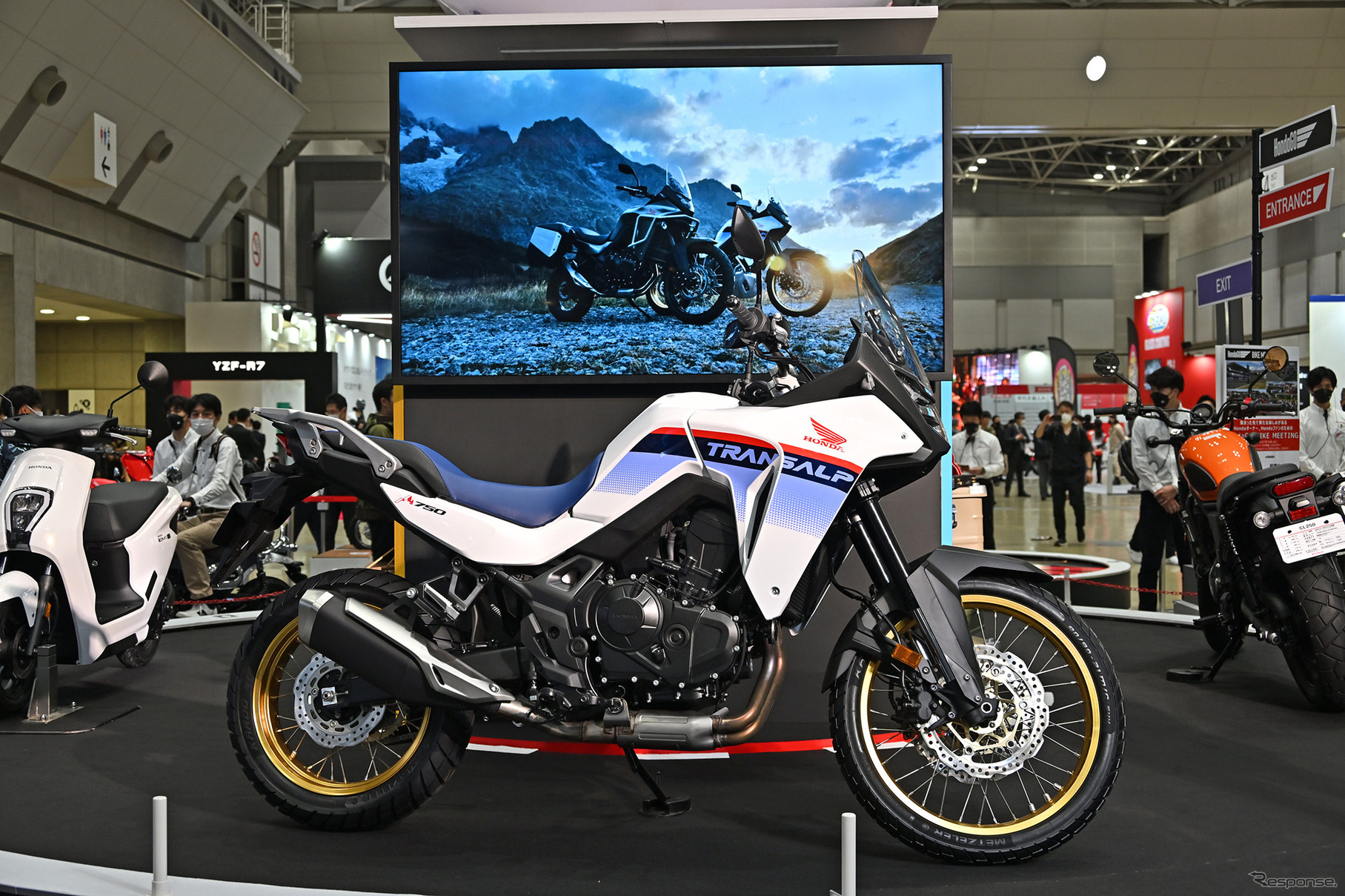 ホンダ XL750トランザルプ（東京モーターサイクルショー2023）