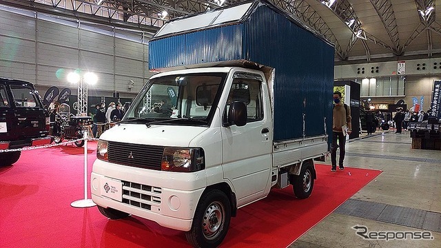 ベース車3万円、ハウス10万円！ 芸人の手づくり軽キャンピングカーがすごい…東京オートサロン2023