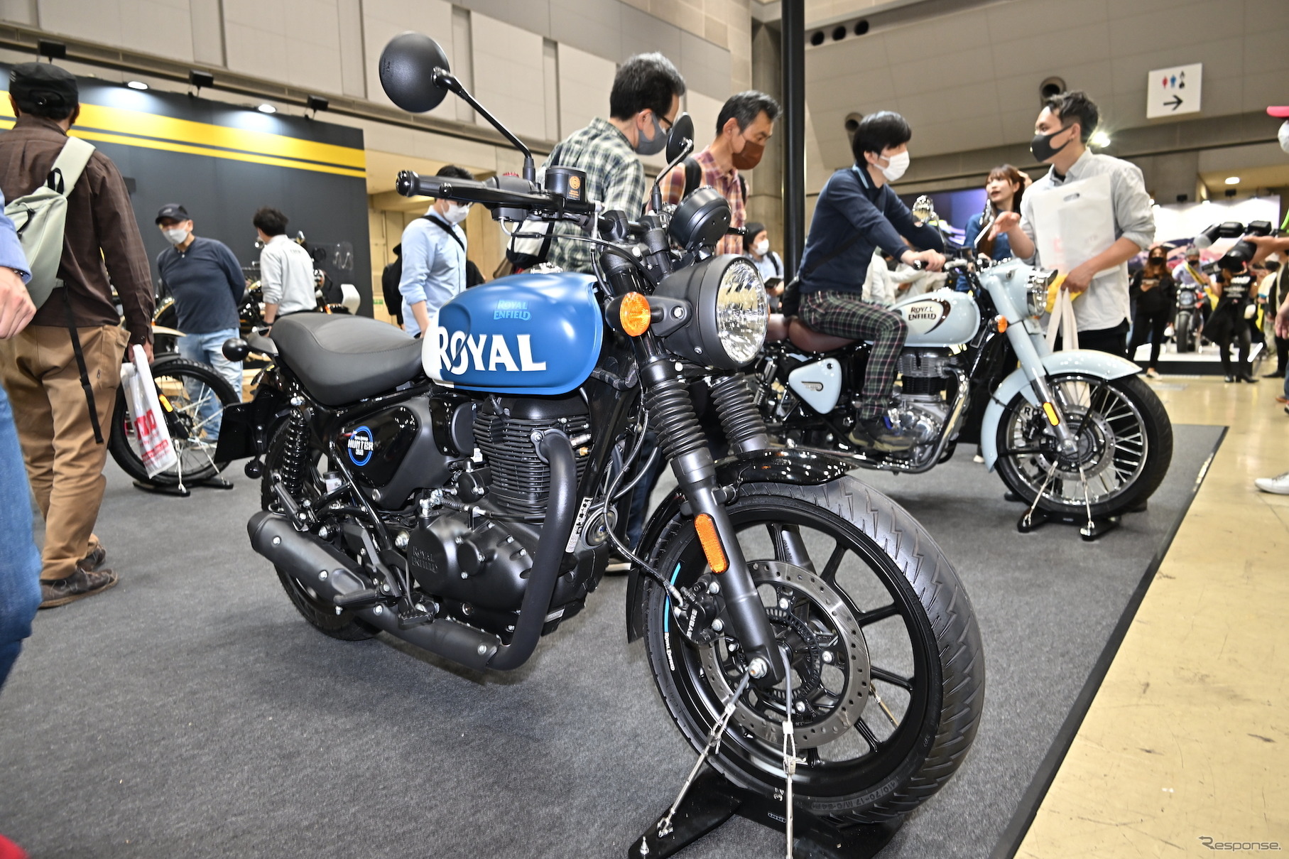 ロイヤルエンフィールド・ハンター350（東京モーターサイクルショー2023）