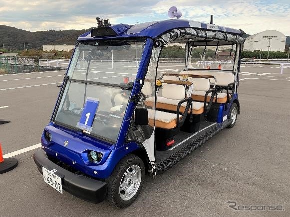 自動運転レベル4自動運行装置として認可された車両