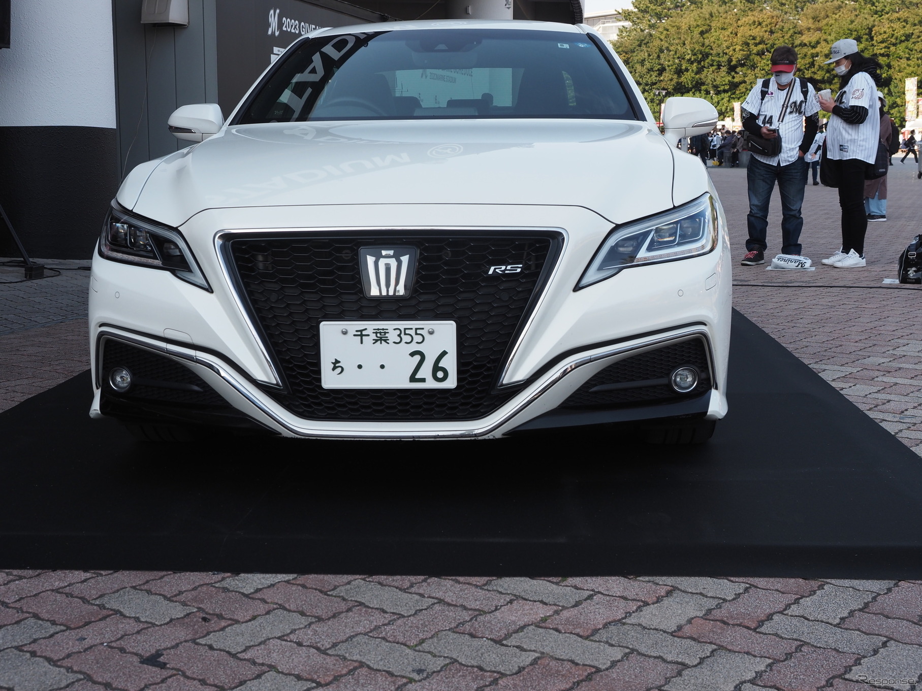 2018年から今日まで活躍した千葉ロッテの先代オフィシャルカー