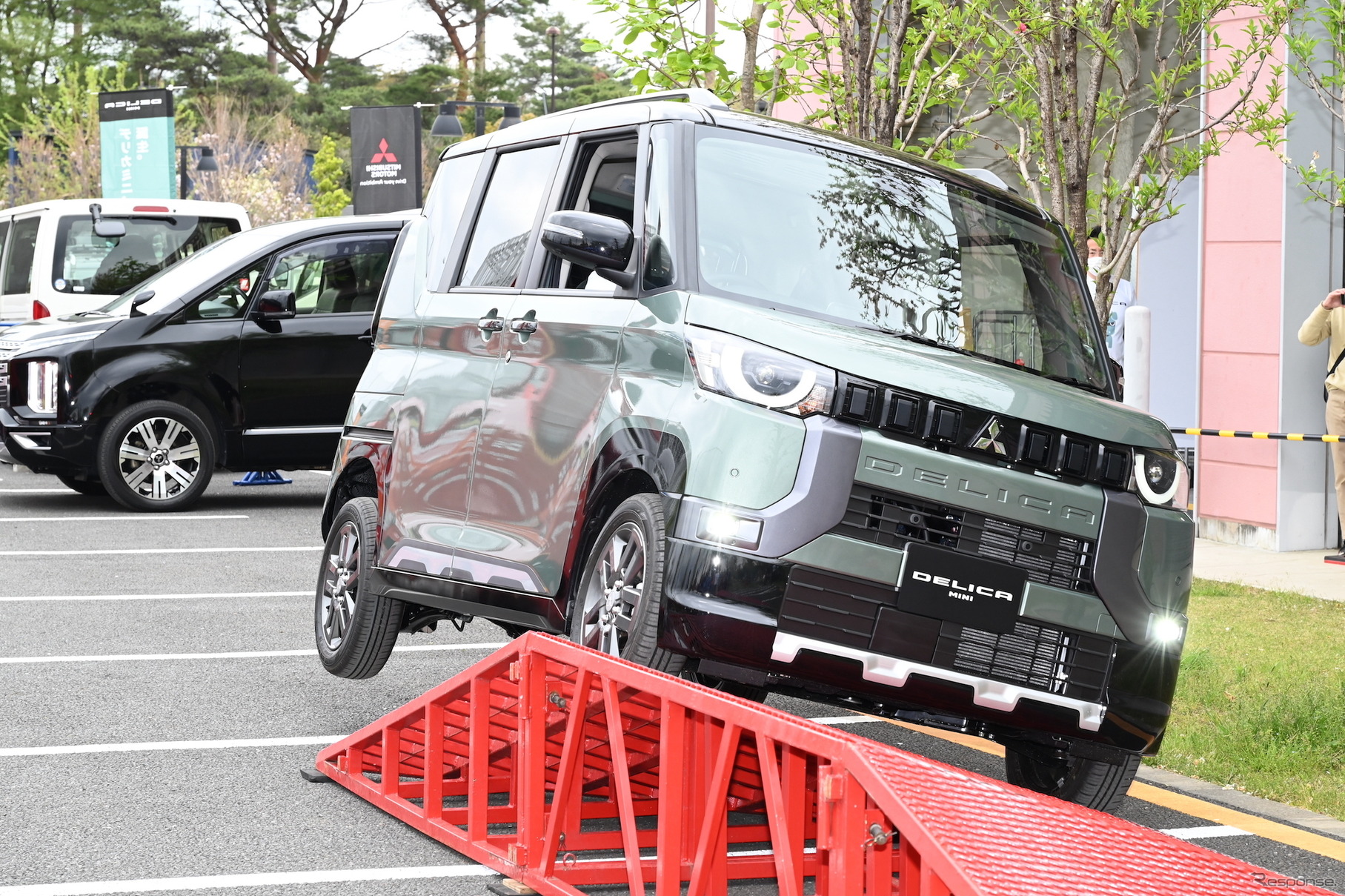 三菱 デリカミニ：DELICA MINI OUTDOOR FES in モリパークアウトドアヴィレッジ