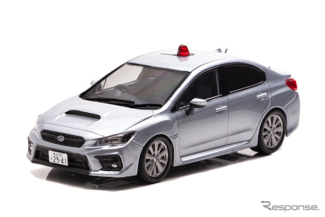 RAI'S 1/43 スバル WRX S4 2.0GT Eye Sight（VAG）2019年式・埼玉県警察高速道路交通警察隊車両（覆面）　(c) HIKOSEVEN Co.,Ltd.