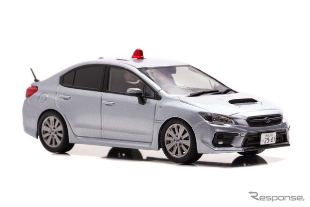 RAI'S 1/43 スバル WRX S4 2.0GT Eye Sight（VAG）2019年式・埼玉県警察高速道路交通警察隊車両（覆面）　(c) HIKOSEVEN Co.,Ltd.