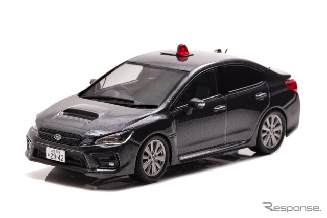 RAI'S 1/43 スバル WRX S4 2.0GT Eye Sight（VAG）2019年式・埼玉県警察高速道路交通警察隊車両（覆面）　(c) HIKOSEVEN Co.,Ltd.