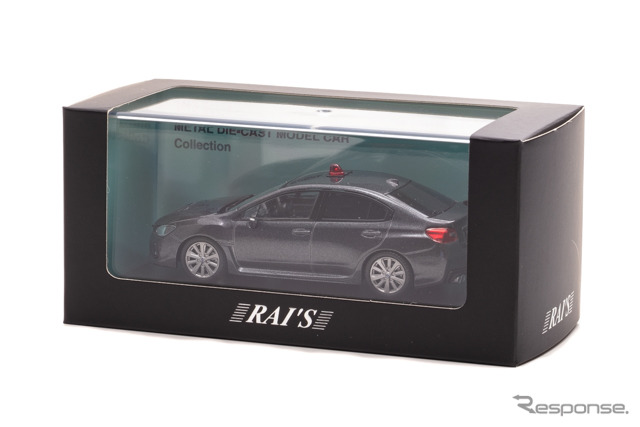RAI'S 1/43 スバル WRX S4 2.0GT Eye Sight（VAG）2019年式・埼玉県警察高速道路交通警察隊車両（覆面）　(c) HIKOSEVEN Co.,Ltd.