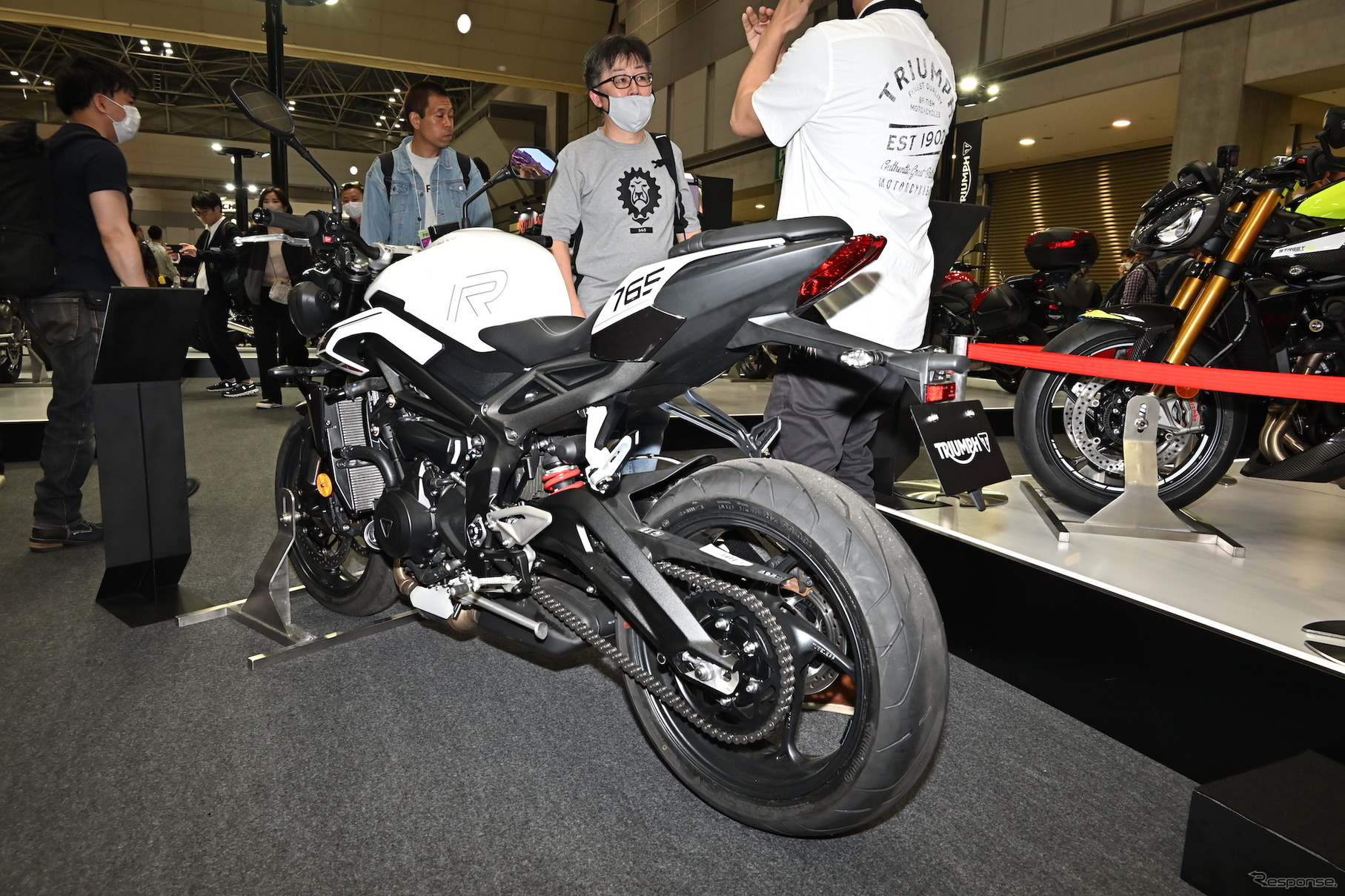 トライアンフ ストリートトリプルR（東京モーターサイクルショー2023）