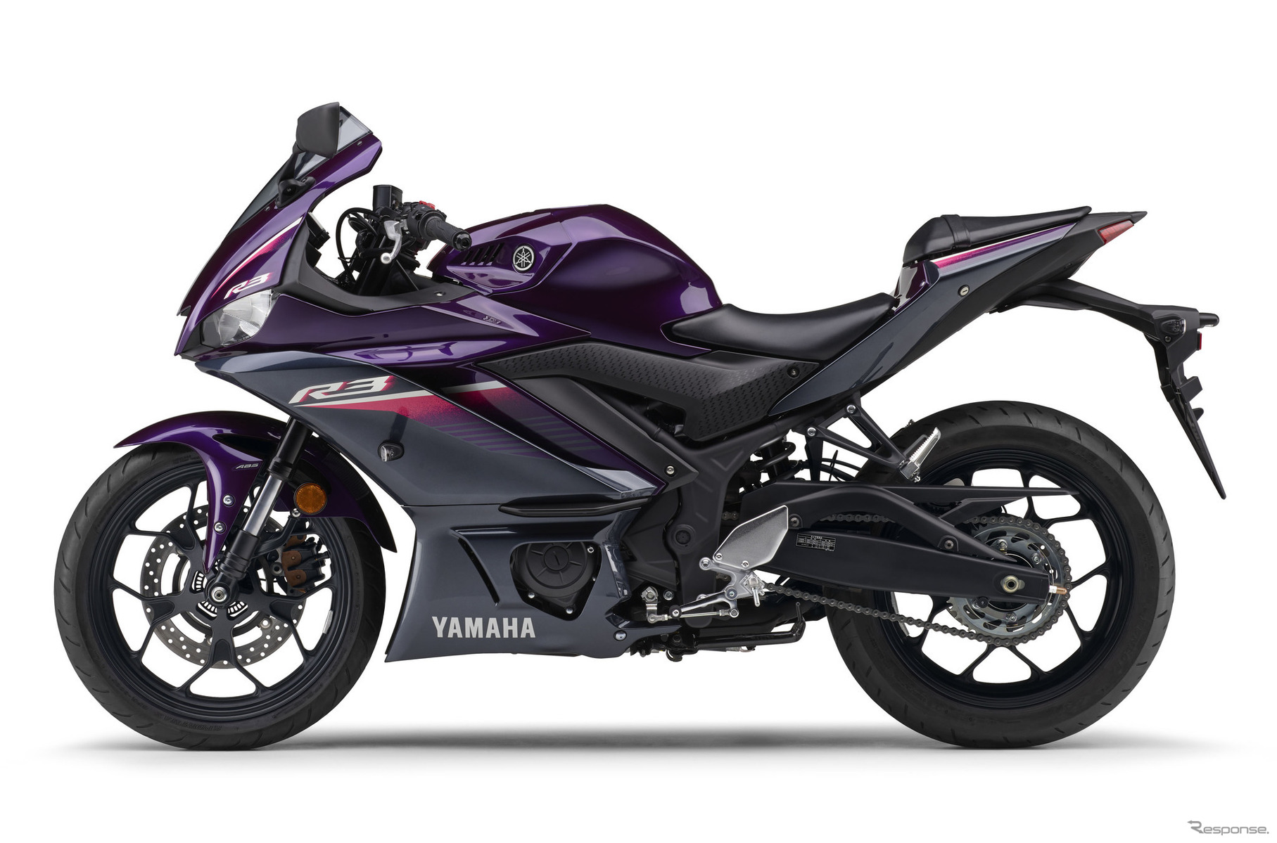 ヤマハ YZF-R3（パープル）