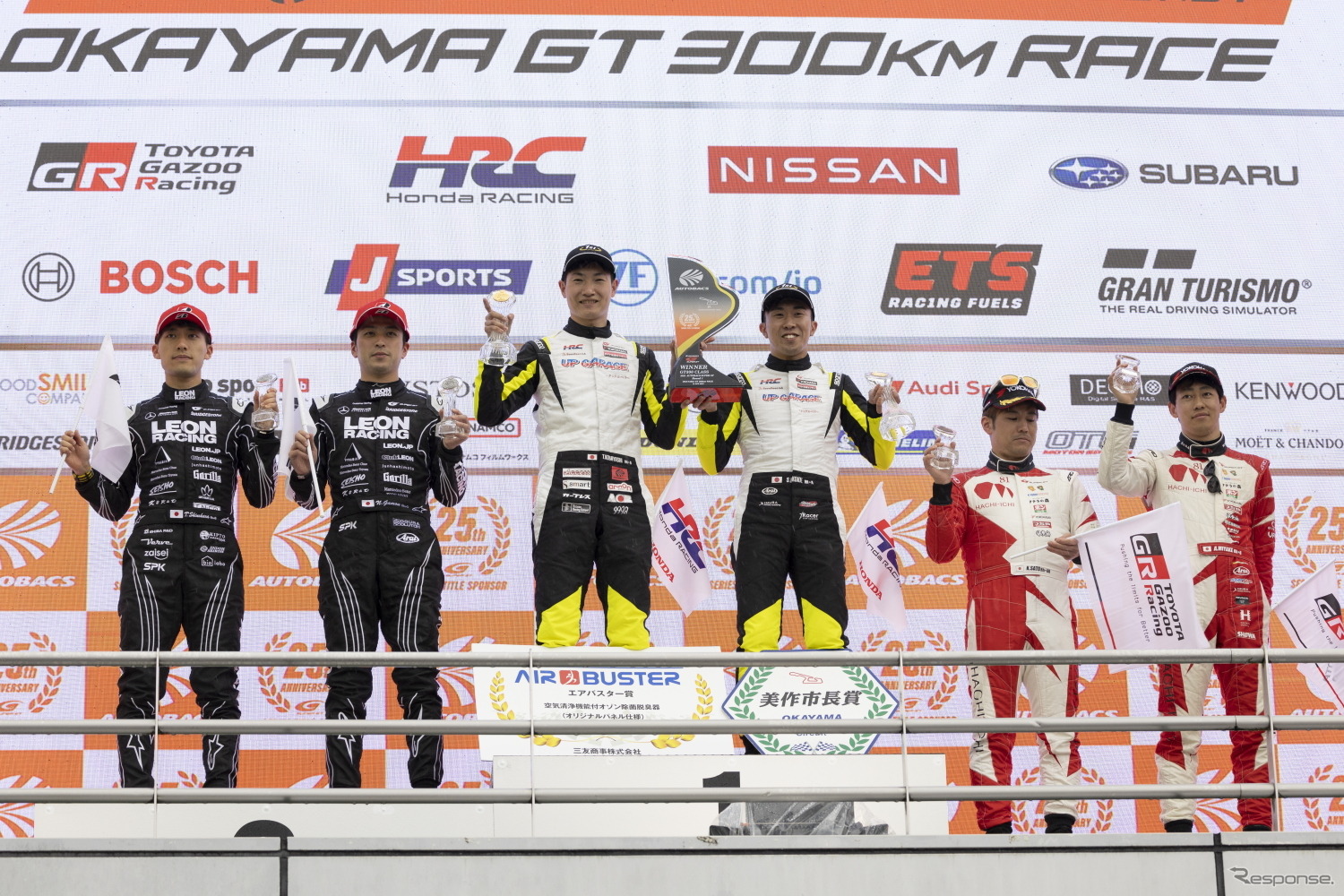 GT300クラス表彰式