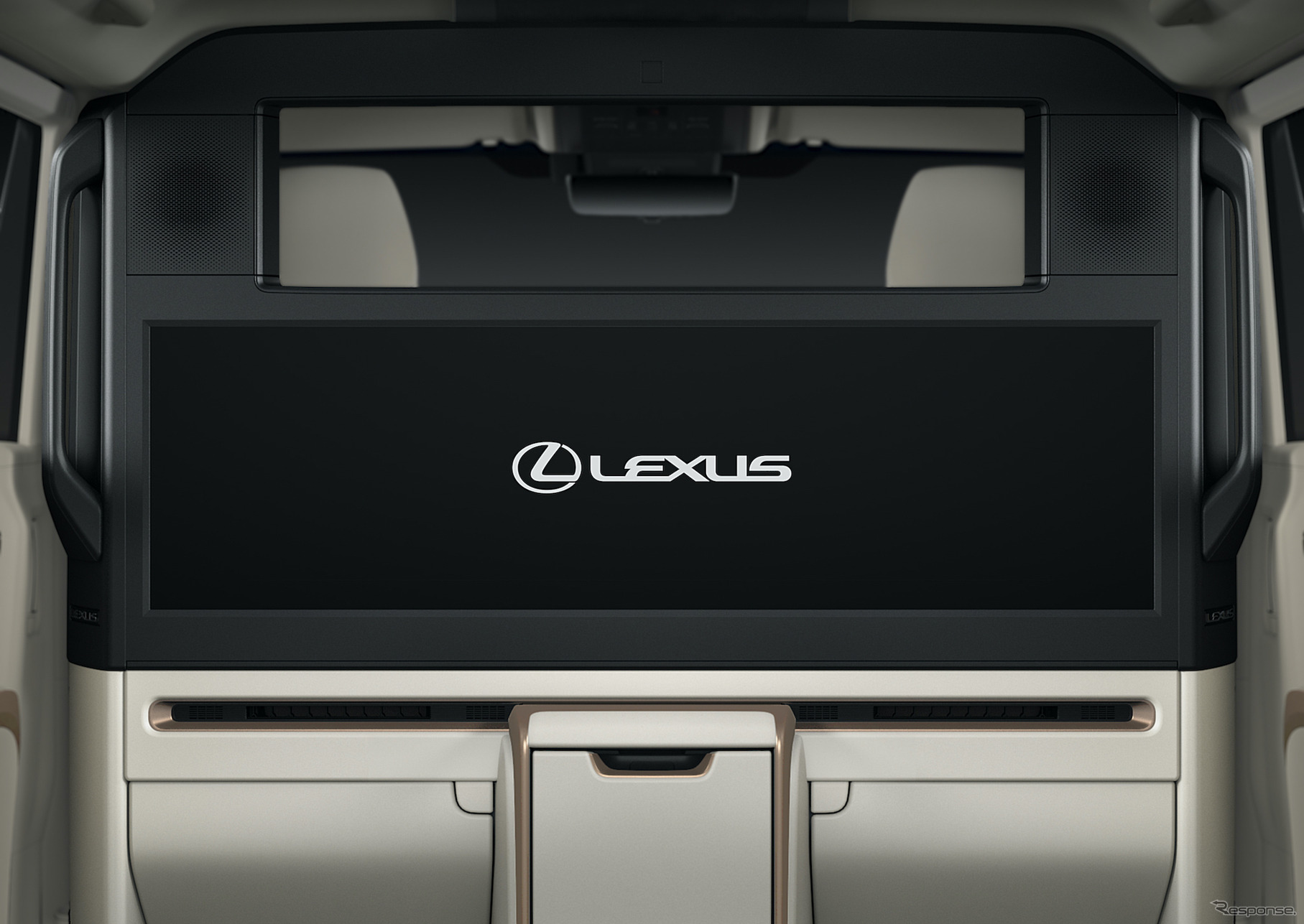 レクサス LM 新型 48インチ大型ワイドディスプレイ（プロトタイプ）