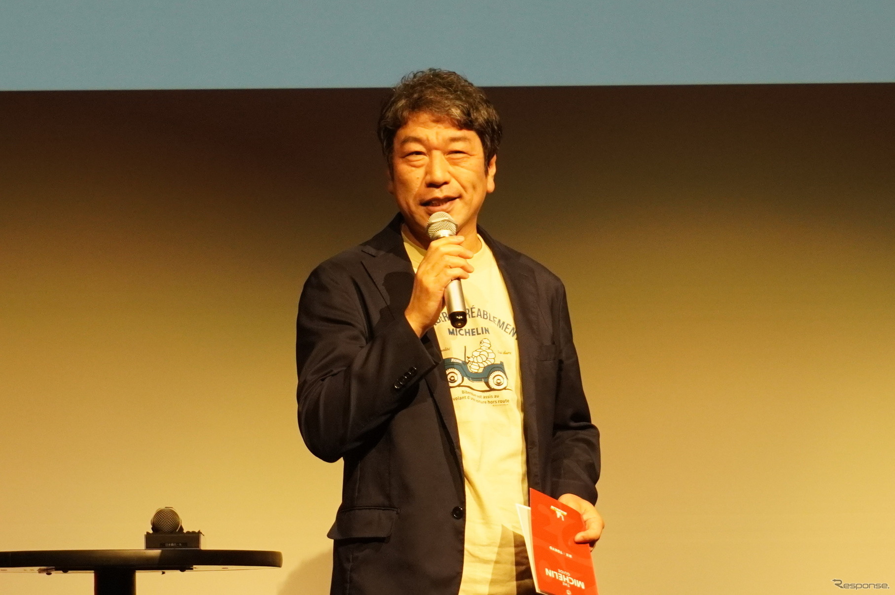 日本ミシュランタイヤの須藤元社長