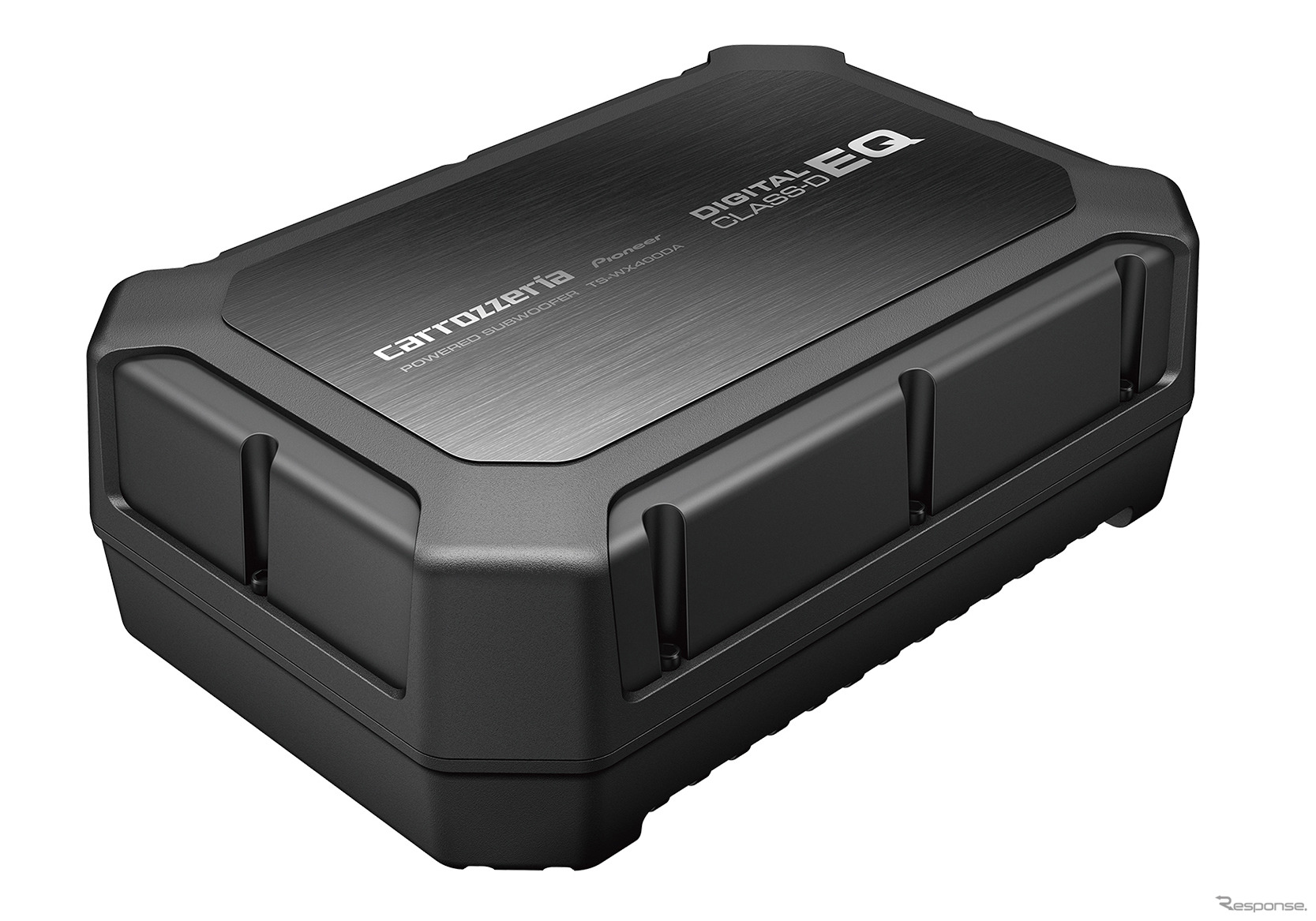 「パワードサブウーファー」の一例（カロッツェリア・TS-WX400DA）。