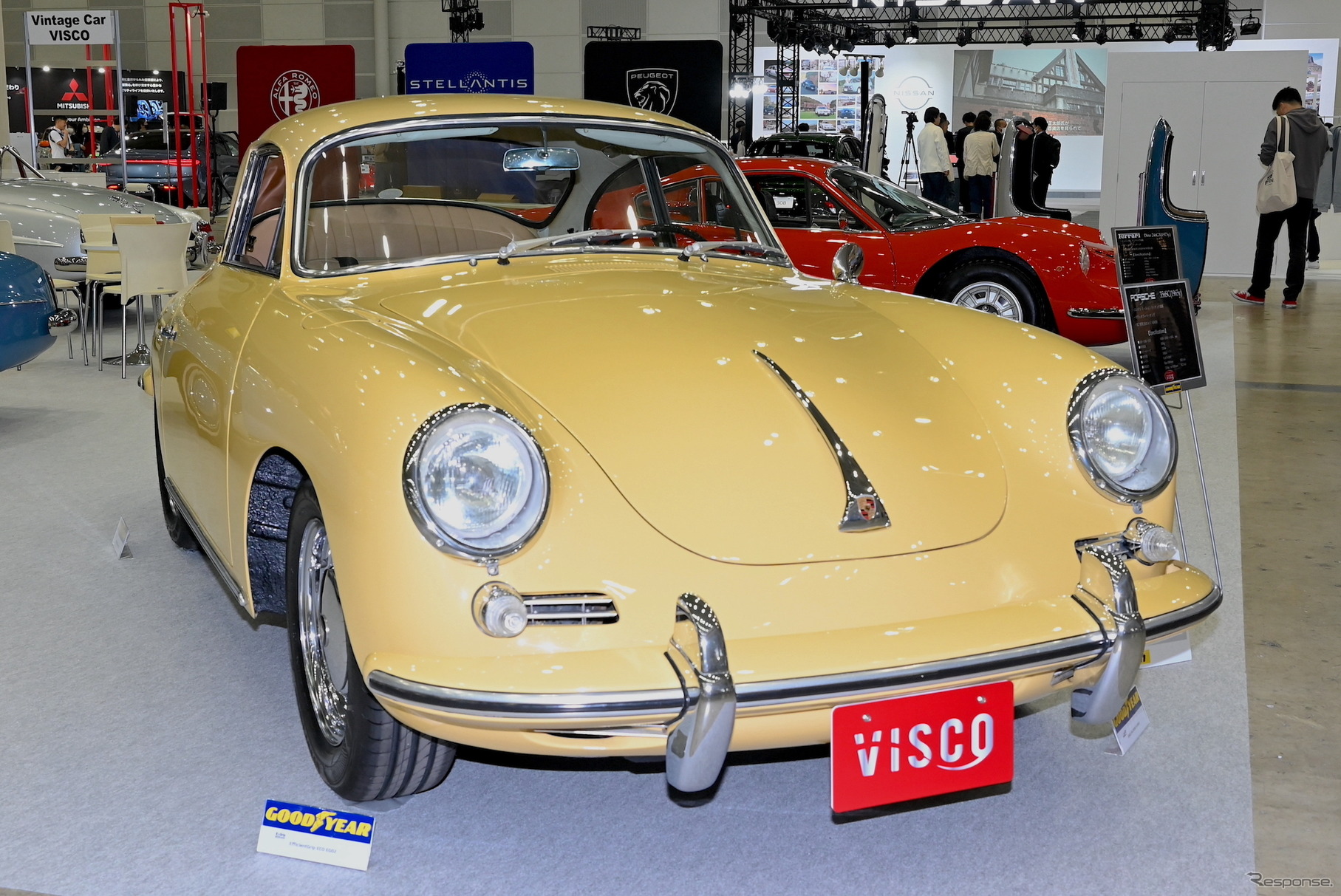 1965年式ポルシェ356SC（オートモビルカウンシル2023）