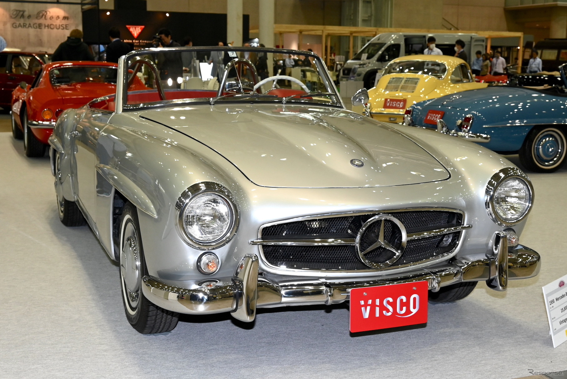 1958年式メルセデスベンツ190SL（オートモビルカウンシル2023）