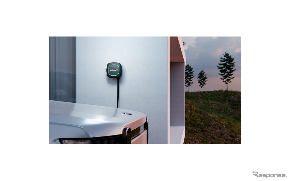 ウォールボックスのEV普通充電器